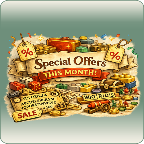 Monthly Discounts & Special Offers | Great Deals on Games, Collectibles, Books, Toys & More