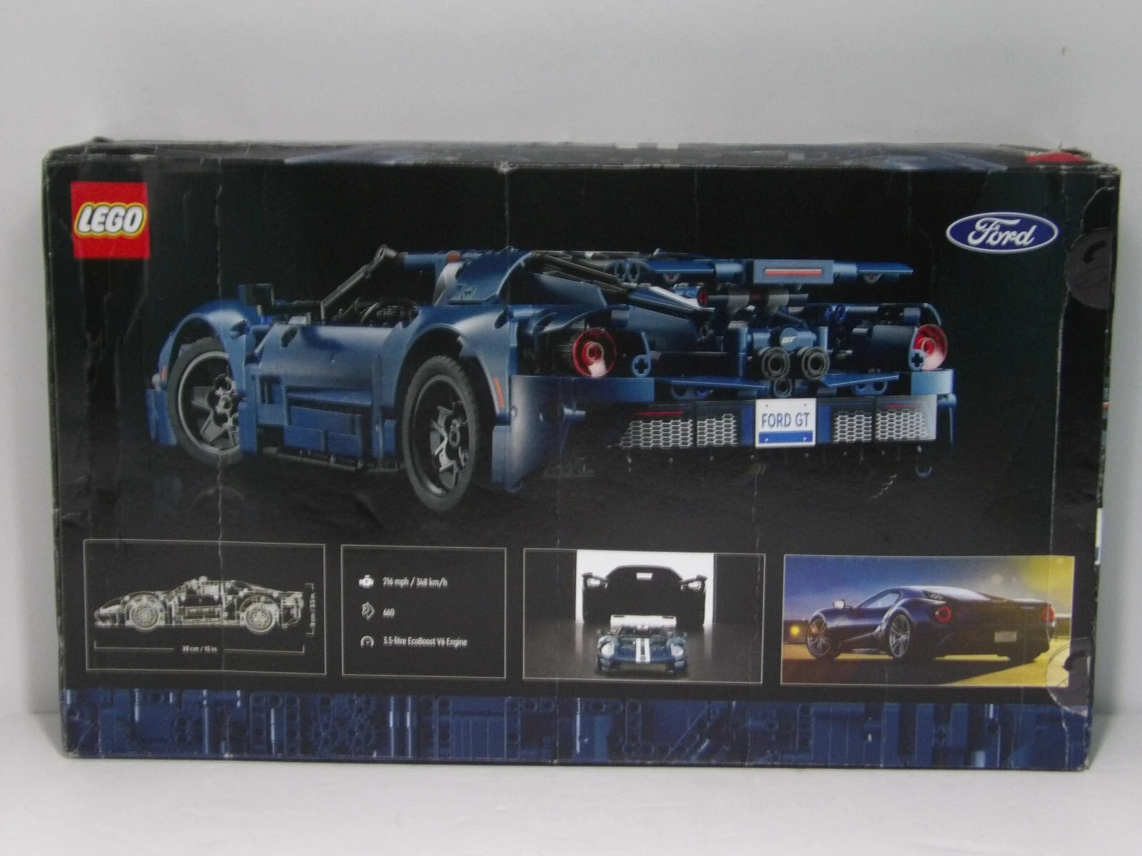Lego - 42154 - 2022 Ford GT - BNIB - Box Transit Damaged But Factory Sealed image 1