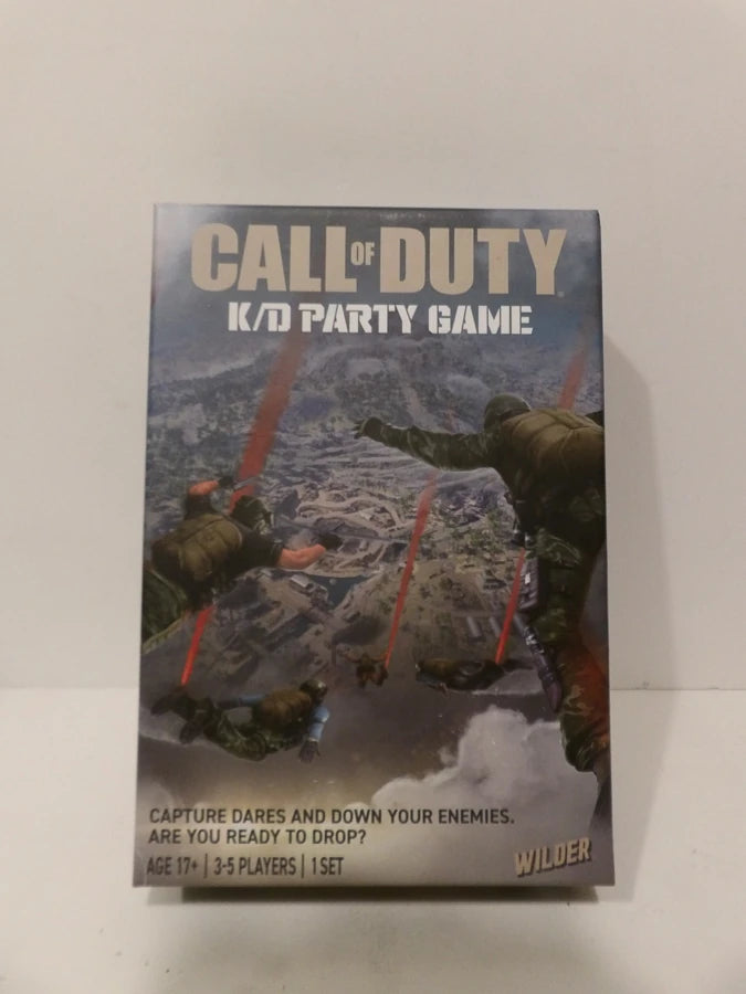 Call of Duty - K/D Party Games - Caputure Dares, Take Shot and Down Your Enemies - COD - Call of Duty Game - 3-5 Players - Ages 17+ - Great Condition image 0