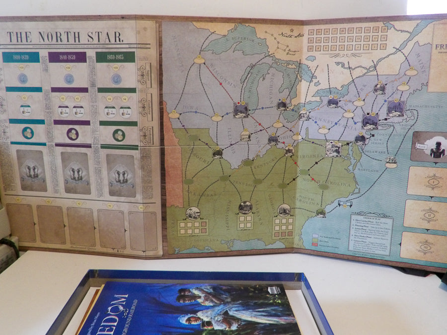 Freedom - The Underground Railroad - 2014 - Brian Mayer - Academy Games - As New Condition image 3
