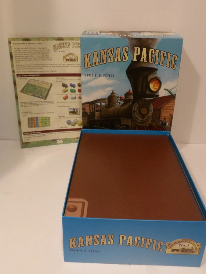 Winsome Games - Kansas Pacific - John Bohrer - Tactical train game - Great Condition image 3