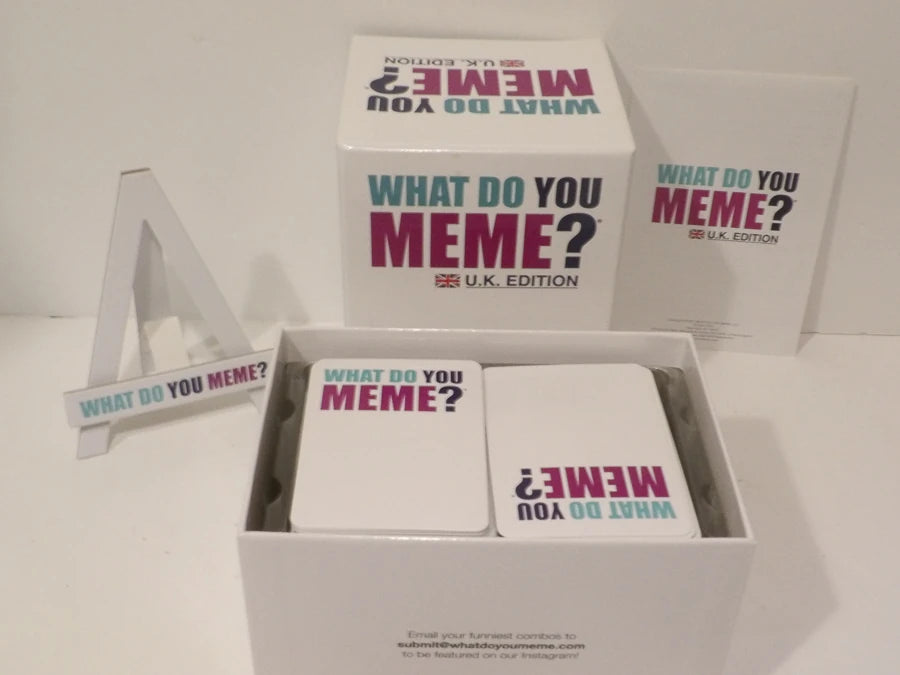 What Do You Meme? UK Edition - Box Opened Unused Condition image 4