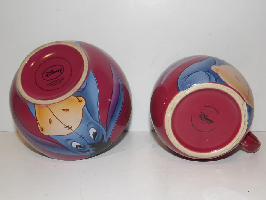 Disney - Eeyore - Barrel Mug and Bowl - Collectable Mug - Perfect Condition image 1
