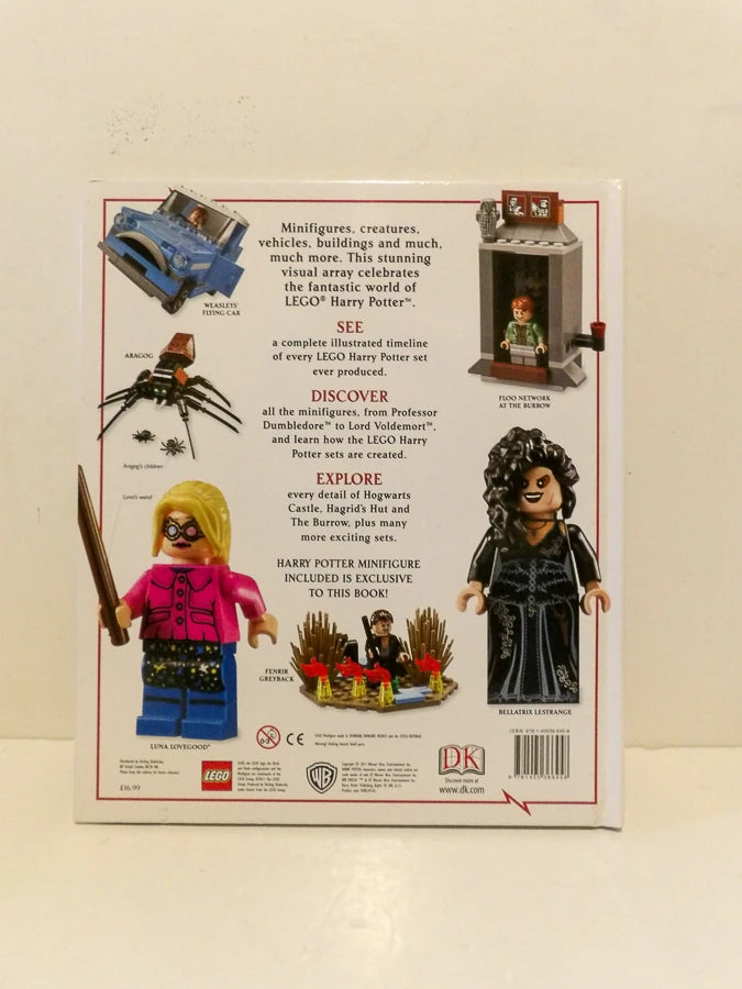 Lego -  Harry Potter - Building the Magical World - Includes Minifigure - Hard Back - Great Condition image 3