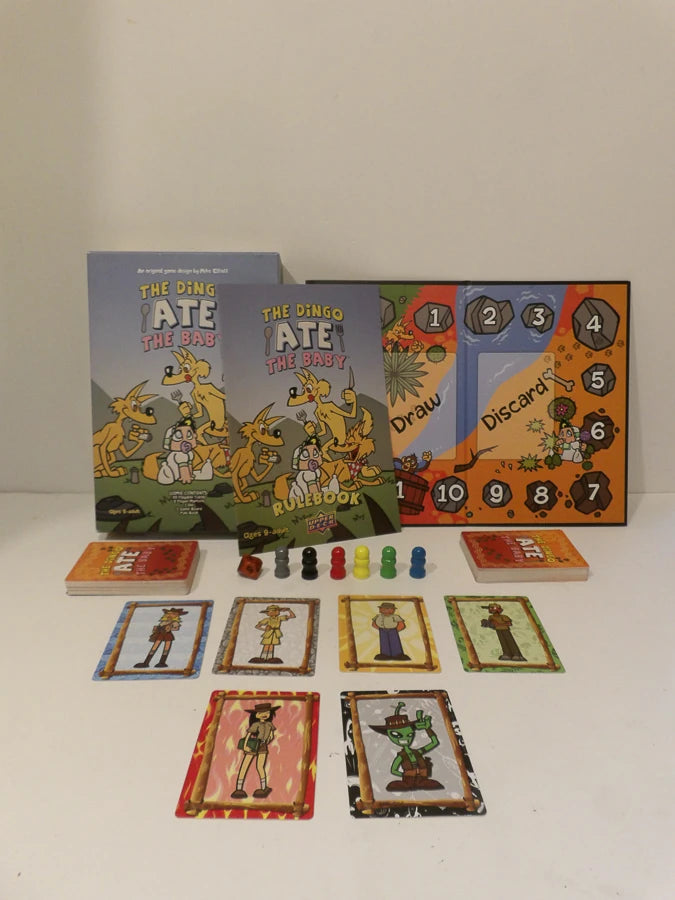 Uk Rare - The Dingo Ate The Baby - Mike Elliot - Upper Deck Games - Unused Condition image 5