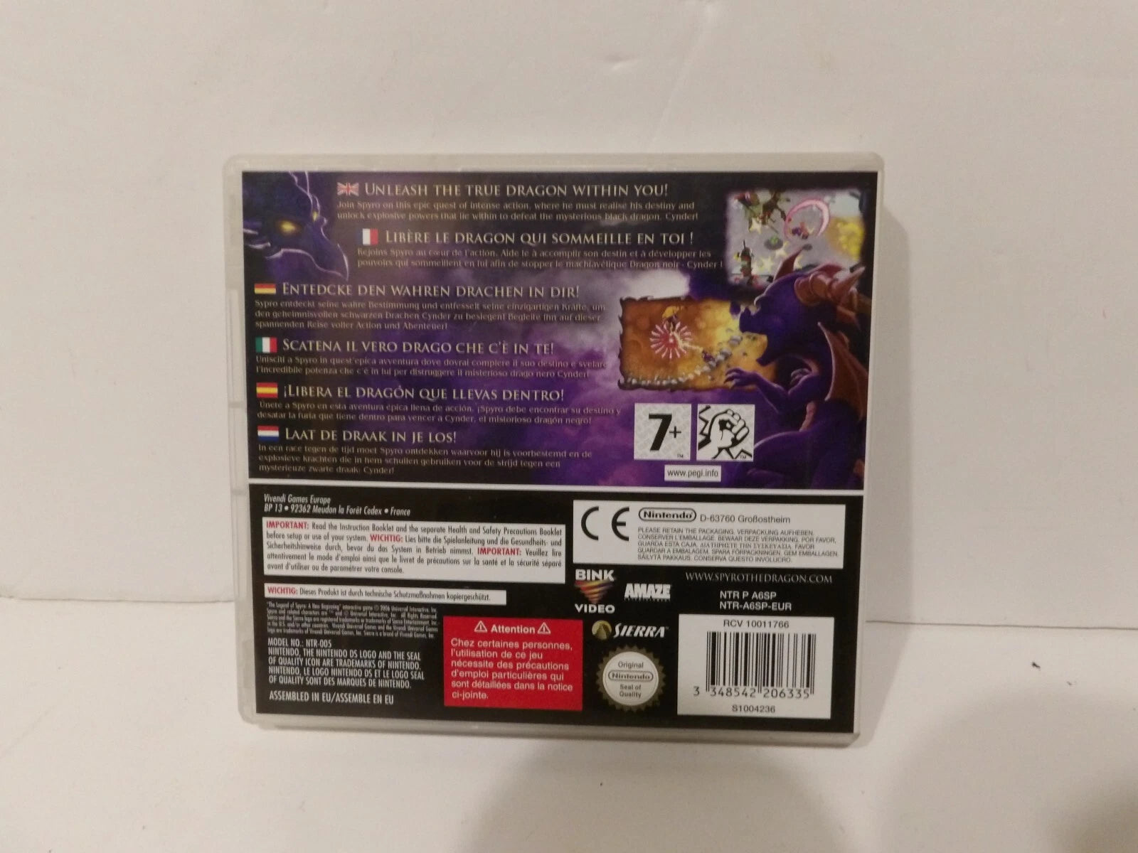 The Legend of Spyro: A New Beginning Nintendo DS Complete image 1