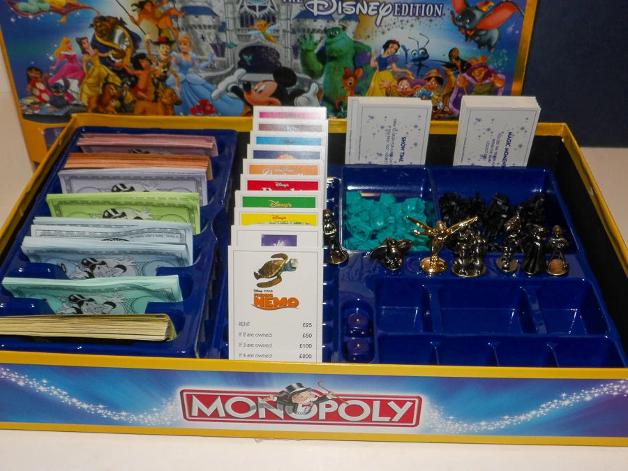 Rare - Collectable - Monopoly - The Disney Edition - 2004 - Pop Up - Great Condition image 2
