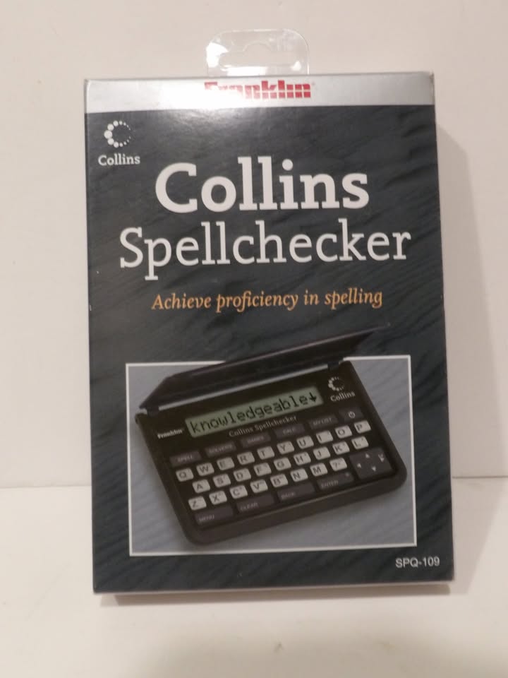 Franklin Collins SPQ-109 Pocket Spellchecker - Box Open - Brand New In Box image 0