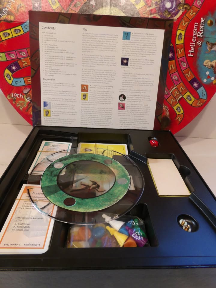 SOPHIE'S WORLD - THE BOARD GAME by Orion - 1998 - Jostein Gaarder - Complete image 1
