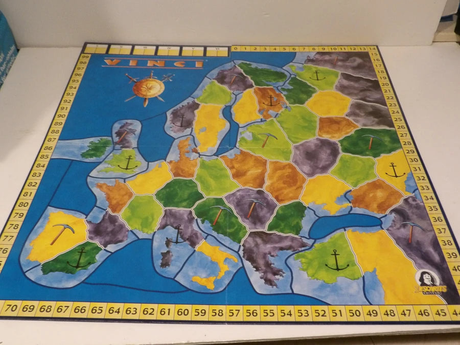 Vinci - Board Game - Philippe Keyaerts - European Civilizations - Great Condition image 5