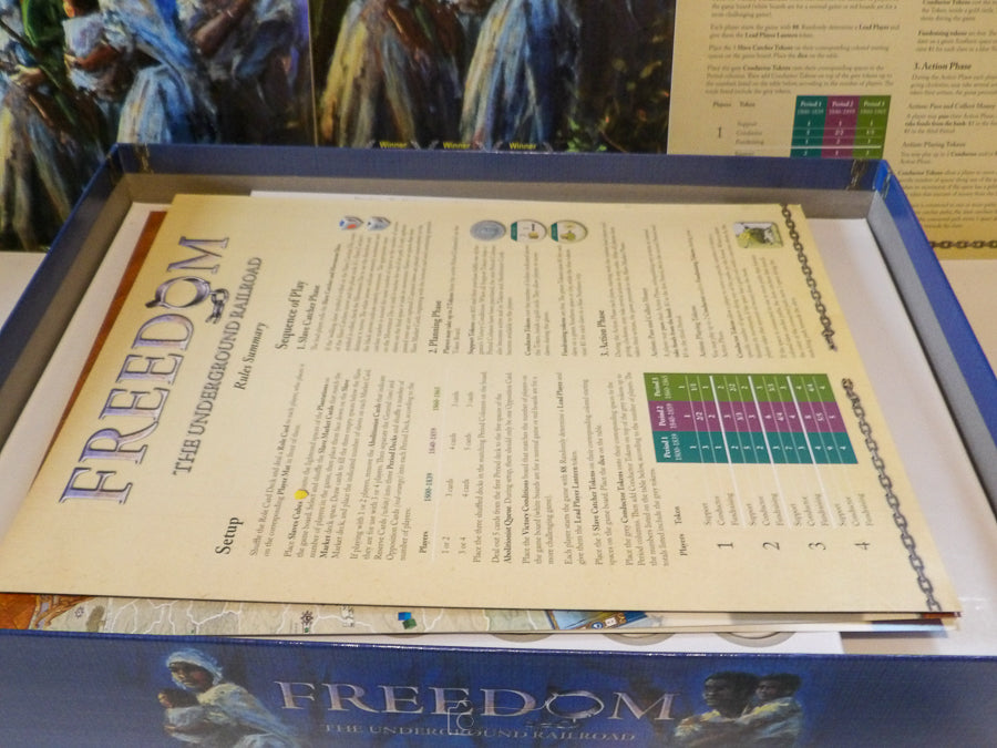 Freedom - The Underground Railroad - 2014 - Brian Mayer - Academy Games - As New Condition image 7