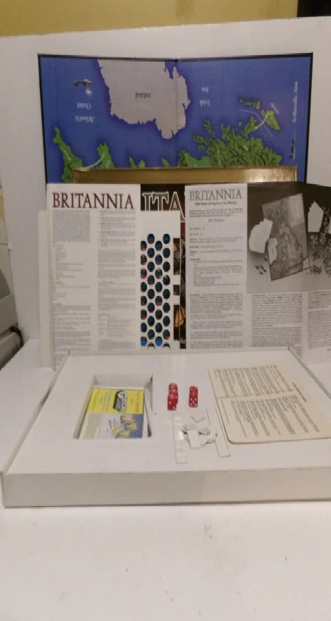 RARE - Vintage Britannia - Strategy Board Game - 1st Edition - Gibson Games - 1986 - Great Condition image 9