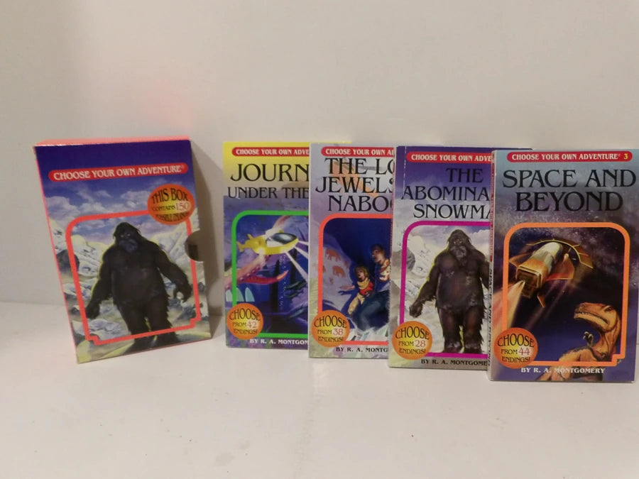 R. A. Montgomery - Choose Your Own Adventure 4-Book Boxed - Great Condition - Box Set image 0
