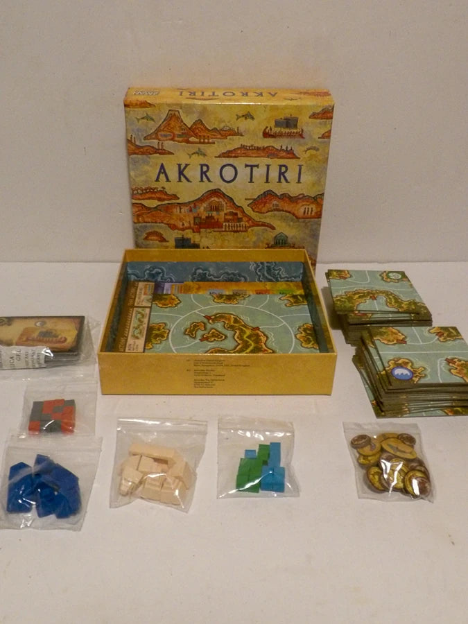 Z-Man Games - Akrotiri - Revised Board Game - Great Condition image 3