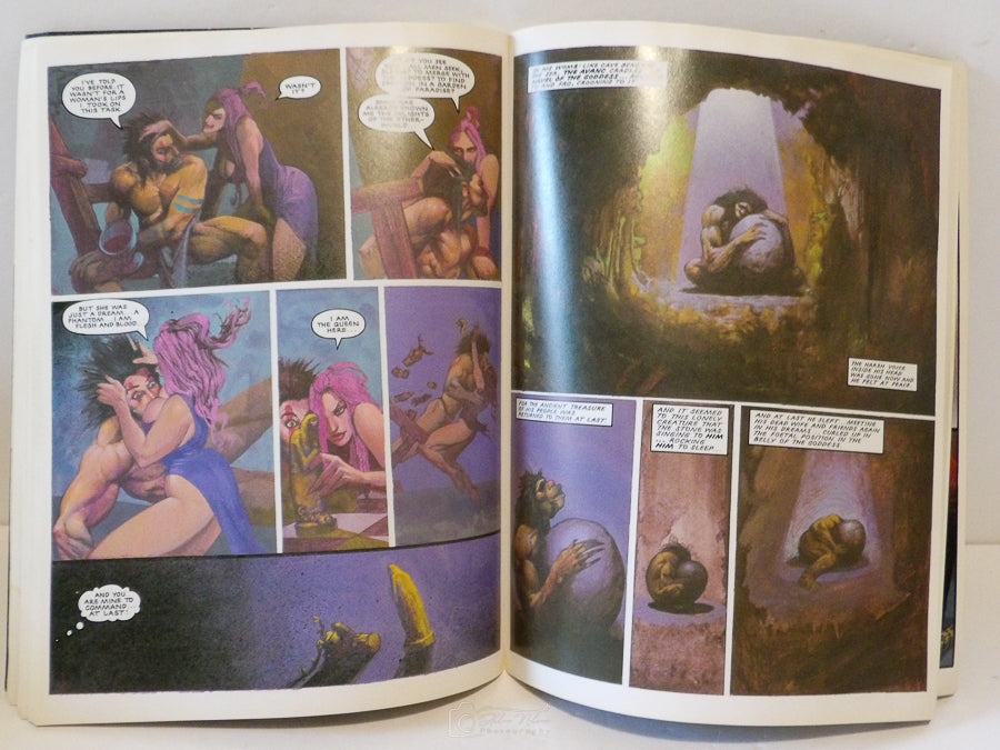Slaine - The Horned God -  2000AD - Mandarin - Paperback - 1993 - Pat Mills - Simon Bisley - Great Stored Condition image 2