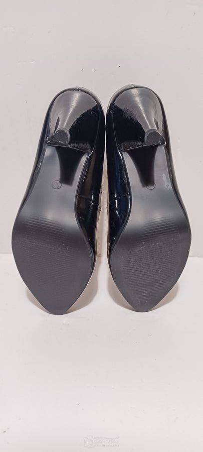 Xti - Zapato - Charol - Black - Heel - Brand New image 7