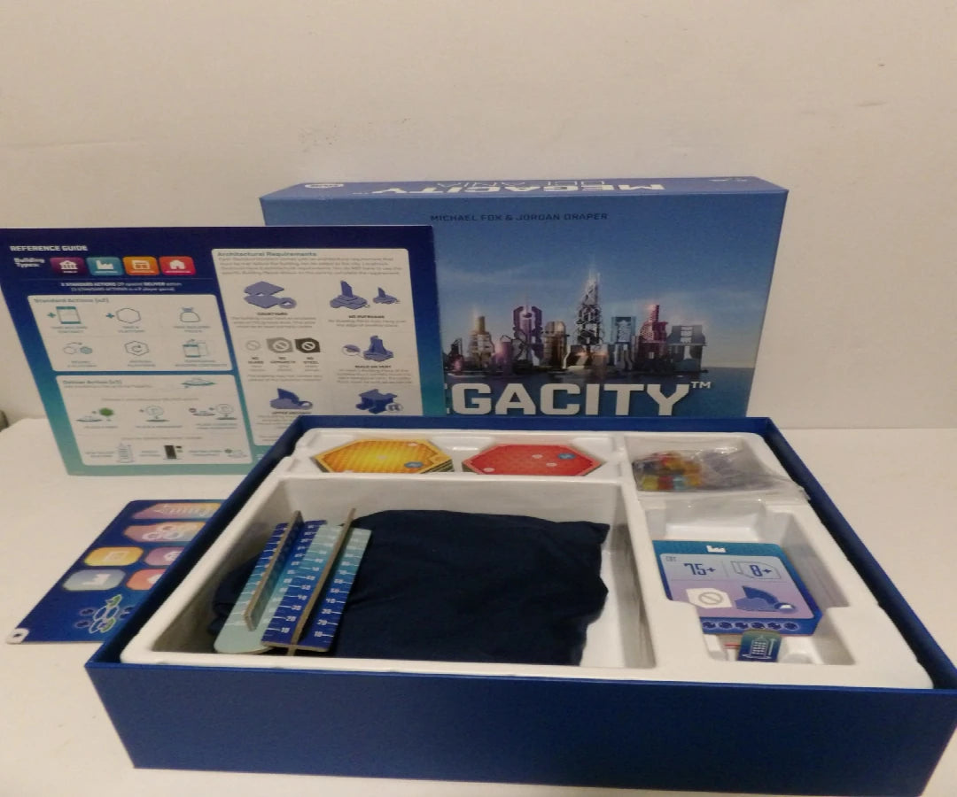 MegaCity -  Oceania -  Build a city on the sea - 2–4 Players - 2019 - Hub Games - Contents Like New image 4