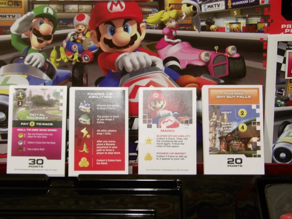 Mario Kart MONOPOLY Official Nintendo Gamer Edition Board Game - Hardly Used Condition. image 8