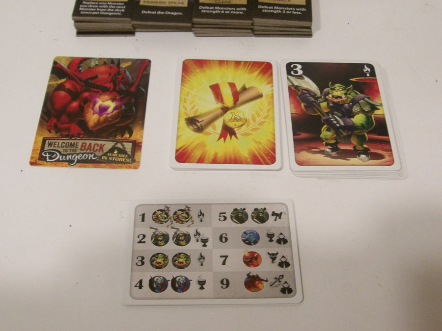 iello | Welcome to the Dungeon | Board Game | Ages 10+ | 2 to 4 Players | 30 mins Minutes Playing Time | Opened Box | Like New image 1