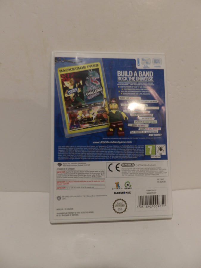 Lego | Rock Band | Nintendo Wii | 2009 | Great Almost Unused Condition image 1