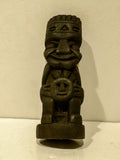 Hand Carved Wood Tiki Bar Tiki Sculpture - Great Condition image 0