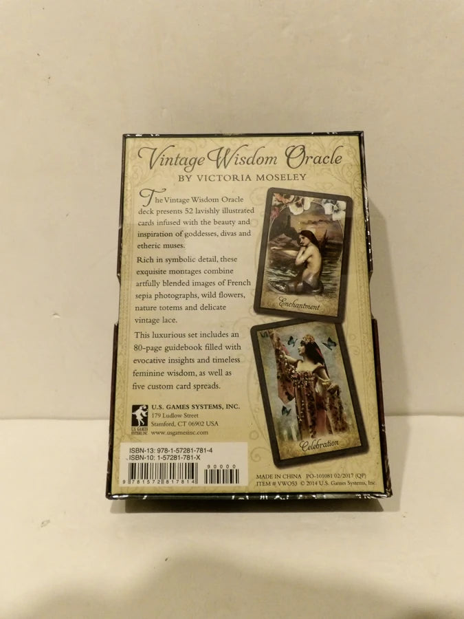 Vintage Wisdom - Oracle Cards -  Victoria Moseley - 2015 - Great Unused Condition image 2