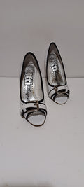 Xti - Chombinado - Ladies Heel - Front Buckle - White - Brand New image 6