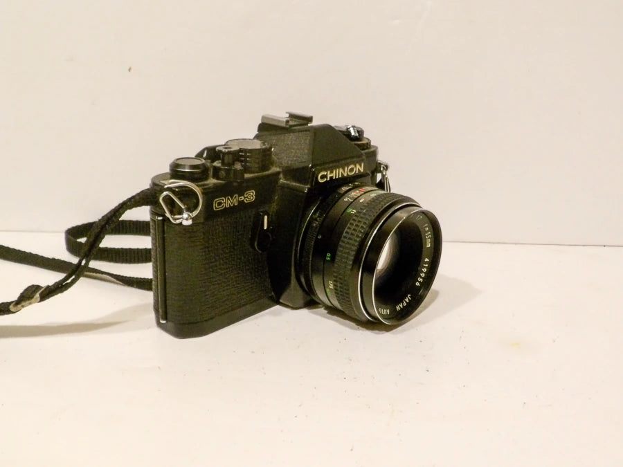 Chinon Cm3 CM-3 SLR Film Camera Body Only Vintage Photography image 9
