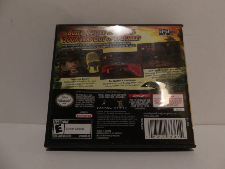 Lego | Nintendo | Indian Jones | DS Game | Complete with Manual | Very Good Condition image 1