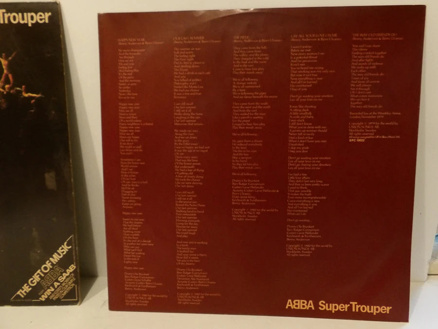 Abba - Super trouper - Vinyl - LP - Album - Ace Records - SEPV10022 - 1980 - Great Condition image 1