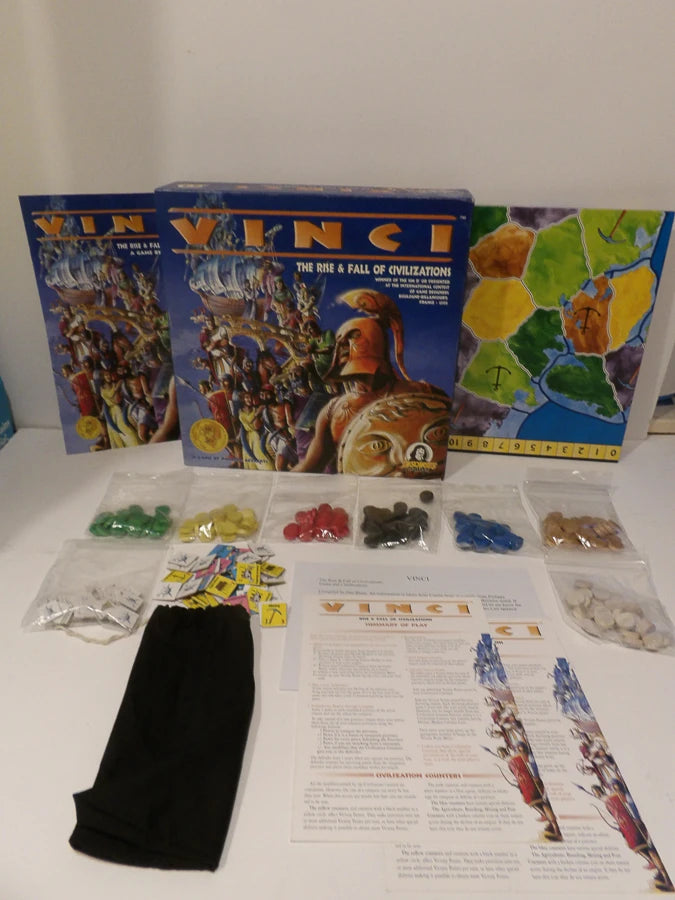 Vinci - Board Game - Philippe Keyaerts - European Civilizations - Great Condition image 7