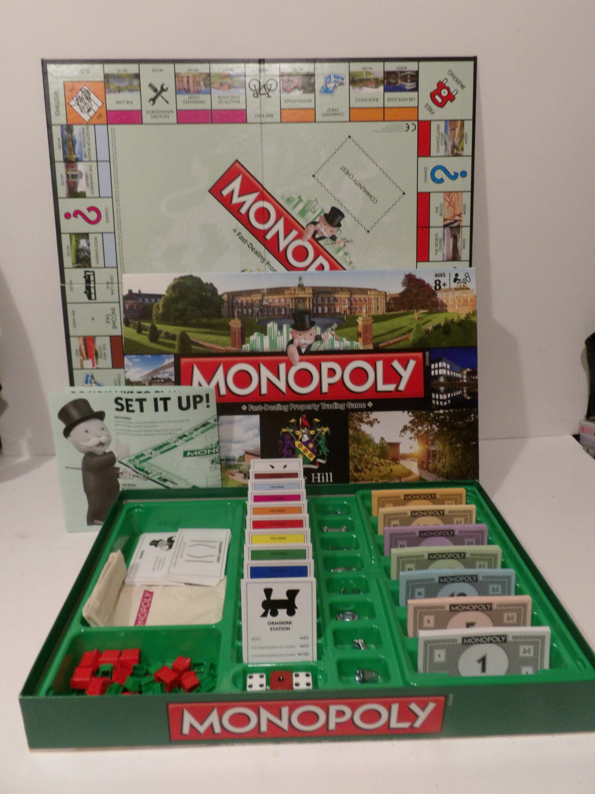 Monopoly Edge Hill University Limited Edition - Great Almost Unused Condition image 0