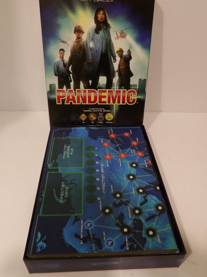 Pandemic 2013 Board Game 2nd Edition With Characters - Great As New Condition image 2