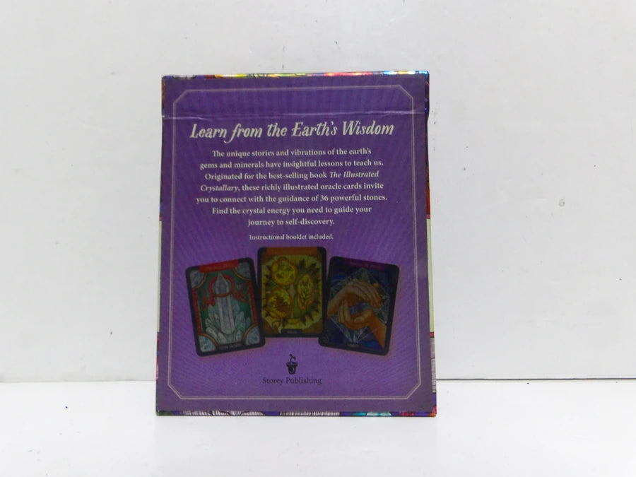 The Illustrated Crystallary Oracle Cards by Maia Toll | 36-Card Crystal & Gemstone Oracle Deck