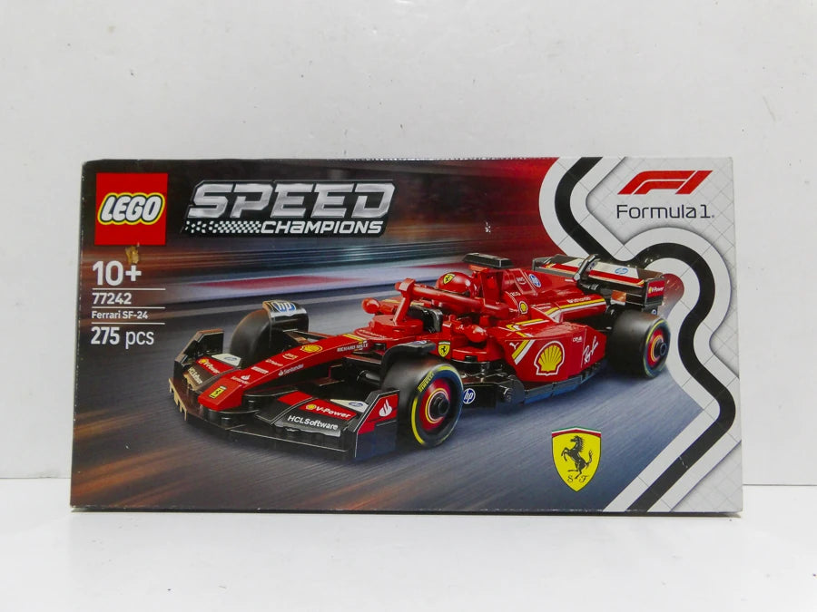 LEGO Speed Champions Ferrari SF-24 F1 Race Car 77242 | Formula 1 Building Set | Brand New Sealed