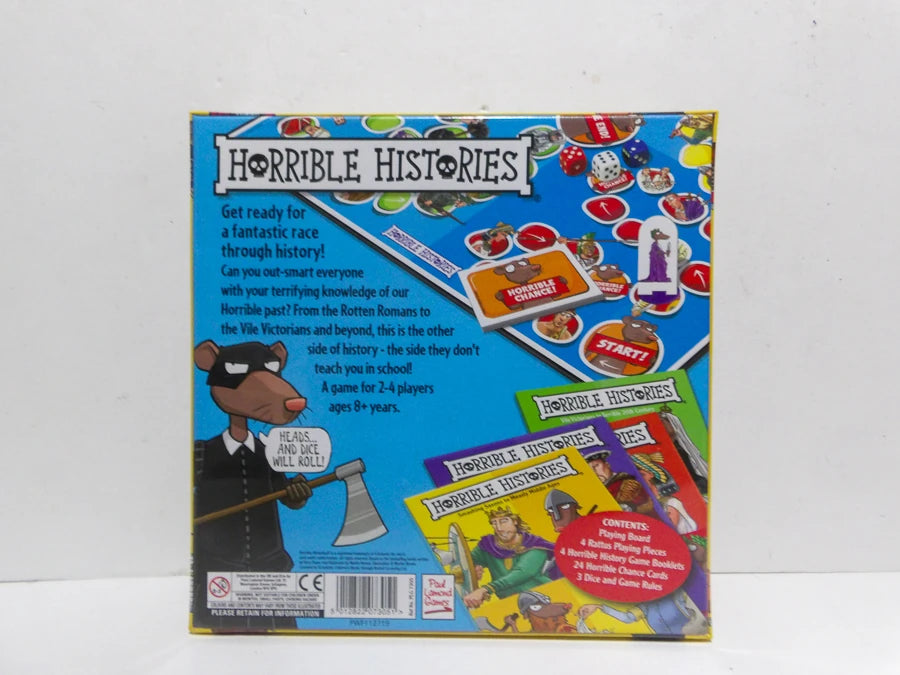 Horrible Histories Board Game | Educational Family Quiz & Adventure Game | Ages 8+