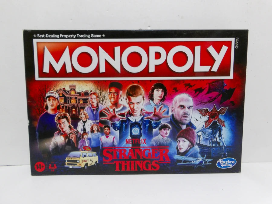 Hasbro Monopoly Stranger Things Edition Board Game | Season 4 Inspired Collectors Family Game