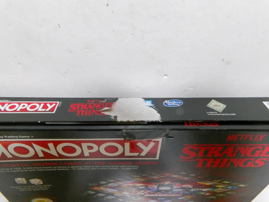 Hasbro Monopoly Stranger Things Edition Board Game | Season 4 Inspired Collectors Family Game