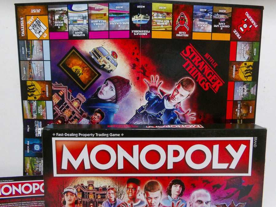 Hasbro Monopoly Stranger Things Edition Board Game | Season 4 Inspired Collectors Family Game