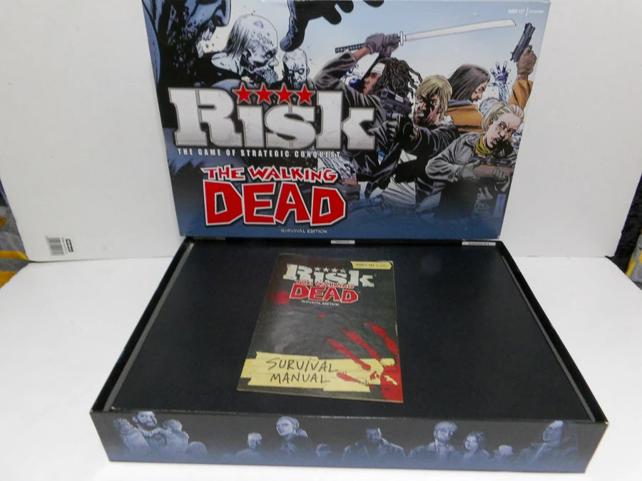 Risk: The Walking Dead Survival Edition Board Game (2013) | USAopoly Strategy Game Based on the Hit TV Series