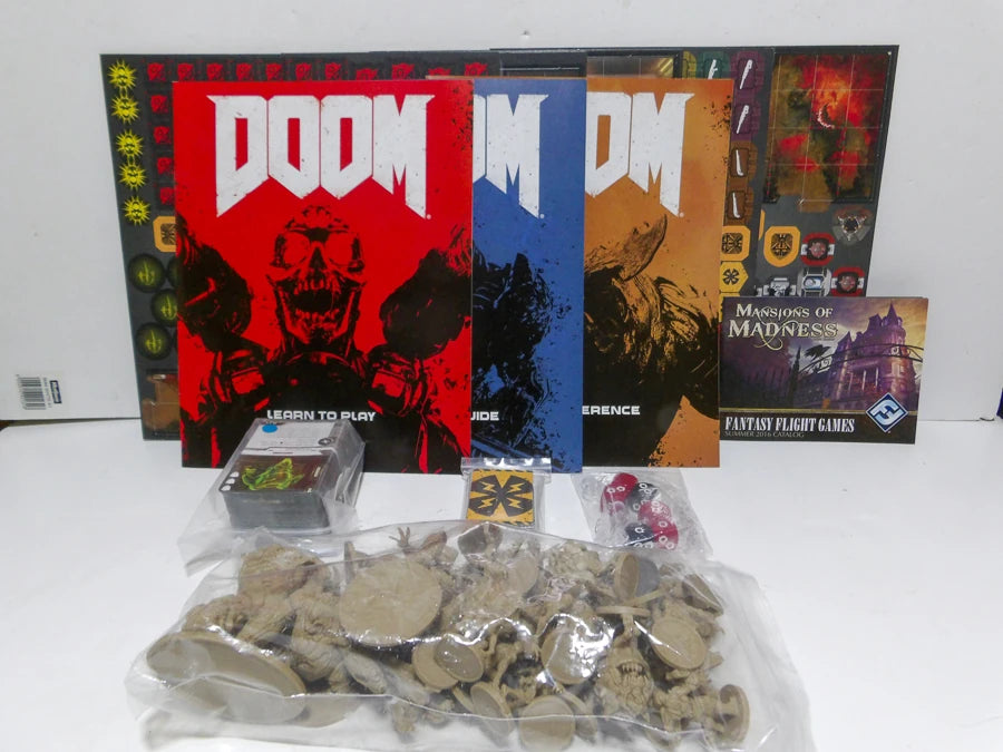 DOOM: The Board Game by Fantasy Flight Games | Jonathan Ying Strategy Adventure Board Game