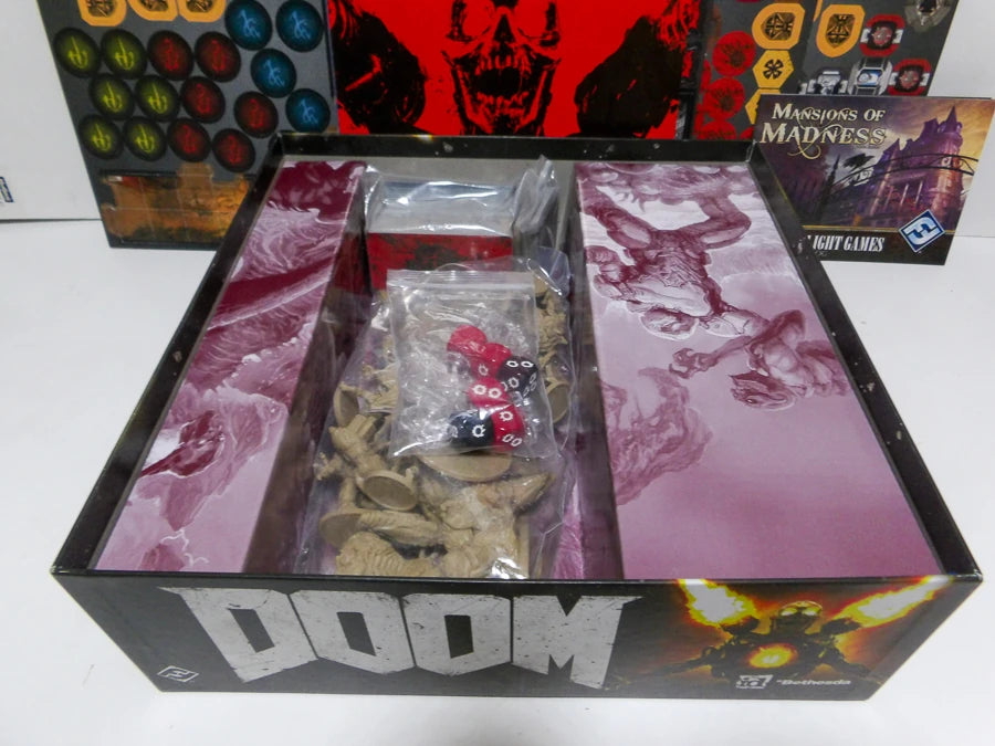 DOOM: The Board Game by Fantasy Flight Games | Jonathan Ying Strategy Adventure Board Game