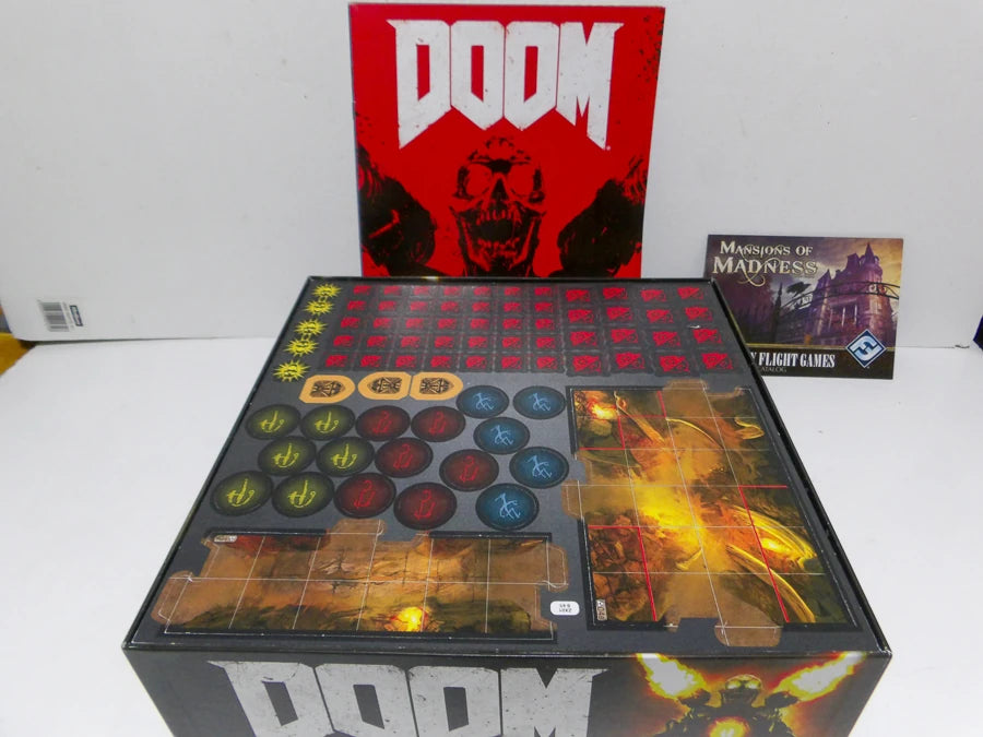DOOM: The Board Game by Fantasy Flight Games | Jonathan Ying Strategy Adventure Board Game