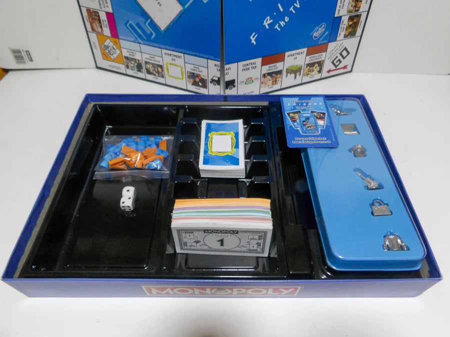 Monopoly Friends TV Series Edition Board Game | Winning Moves | Complete Friends-Themed Family Game