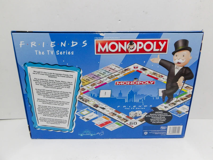 Monopoly Friends TV Series Edition Board Game | Winning Moves | Complete Friends-Themed Family Game