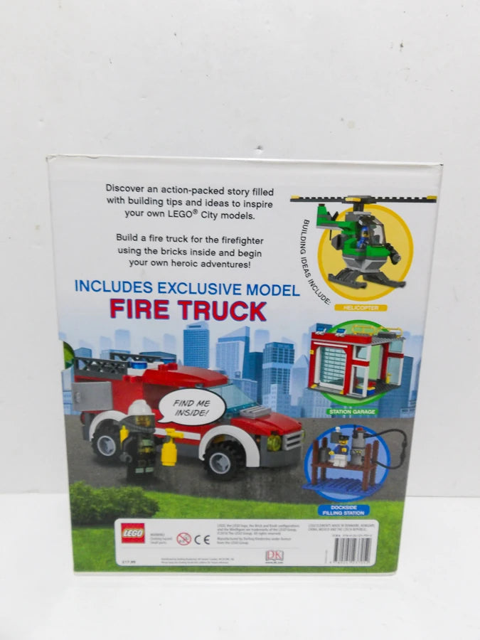 LEGO City Build Your Own Adventure Book with Exclusive Minifigure | LEGO Activity & Story Book