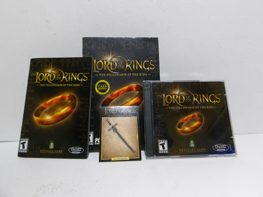 The Lord of the Rings: The Fellowship of the Ring PC CD-ROM Game Complete with Trading Card | Black Label Games