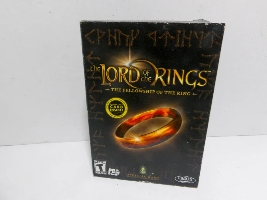 The Lord of the Rings: The Fellowship of the Ring PC CD-ROM Game Complete with Trading Card | Black Label Games