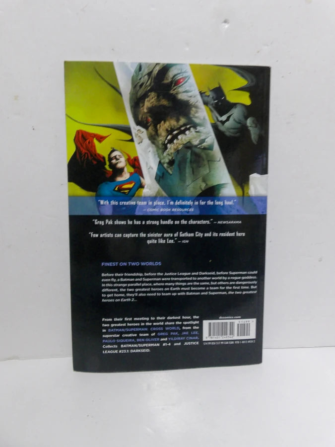 Batman Superman Vol. 1 Cross World (The New 52!) Graphic Novel TPB | DC Comics