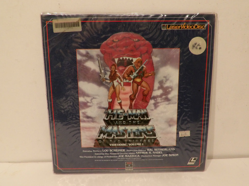Vintage Masters of the Universe Volume 1 LaserDisc | He-Man Collectors Edition Laser Disc
